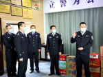 矫增兵春节期间看望慰问在岗民警辅警